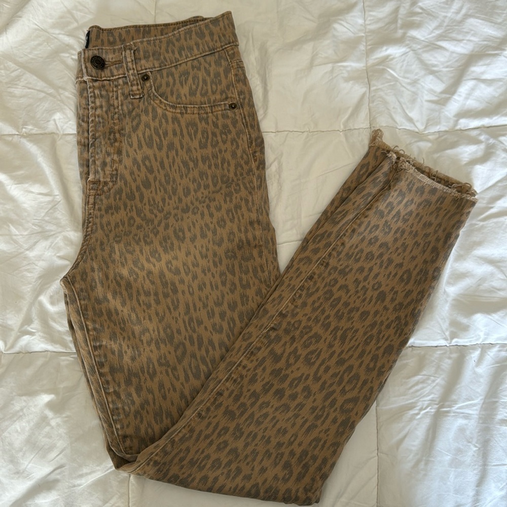 Gap Animal Print Skinny Jean